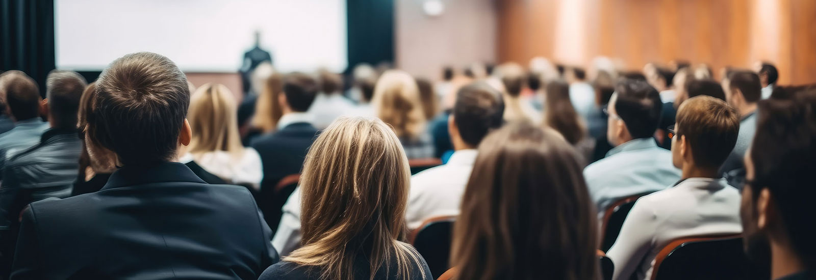 People sitting at a conference