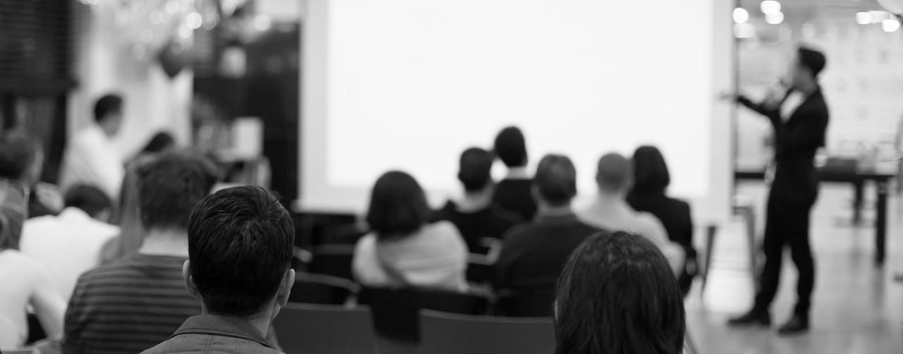 people attend conference in the meeting room jpeg